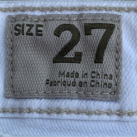 Timberland White Jeans Women’s Size 27 - Picture 5 of 6